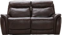 Brown Leather-Match Power Reclining Living Room Set - Happy Happy-6
