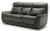 Gray Leather-Match Power Reclining Living Room Set - Happy Happy