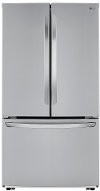 LFCC22426S LG 22.8 cu ft Counter Depth French Door Refrigerator - Fingerprint Resistant Stainless Steel