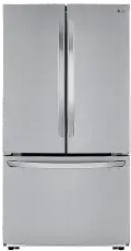LFCC22426S LG 22.8 cu ft French Door Refrigerator - Counter Depth Stainless Steel