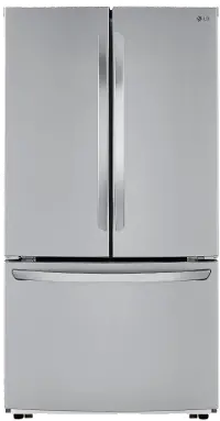 LFCC22426S LG 22.8 cu ft French Door Refrigerator - Counter Depth Stainless Steel