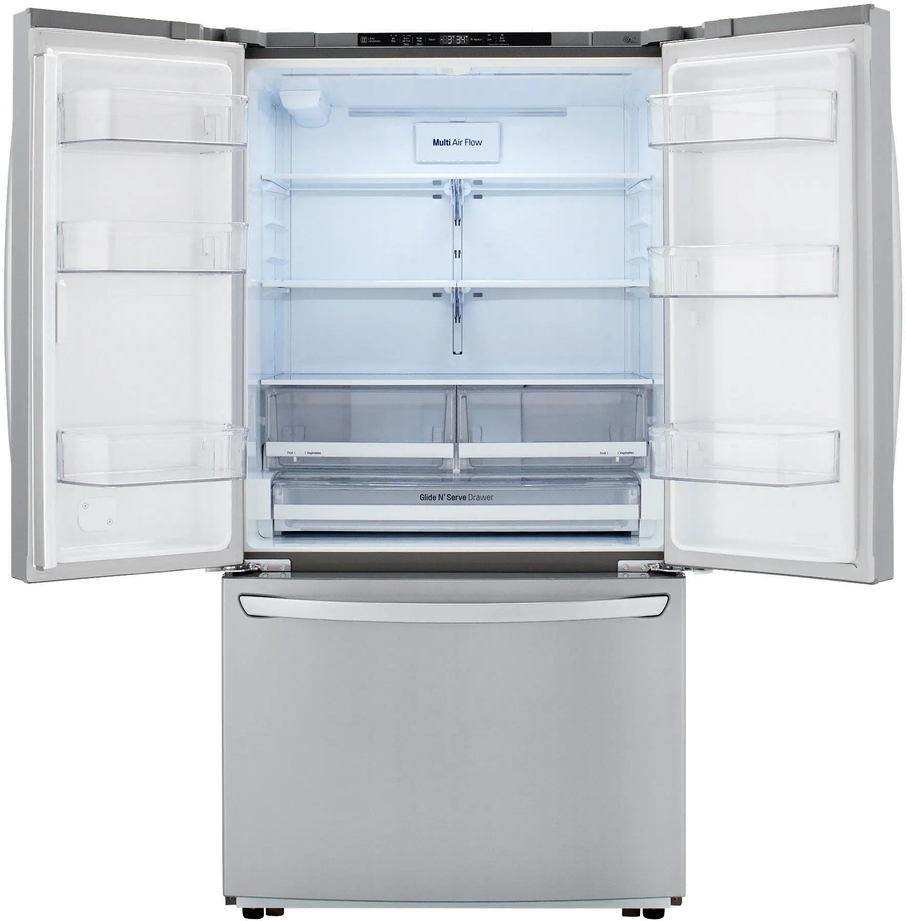 LFCC22426S LG 22.8 cu ft French Door Refrigerator - Counter Depth Stainless Steel-4