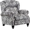 Stone Gray Power Recliner - Bisbee