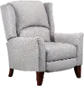 Lorna Linen Push Back High Leg Recliner