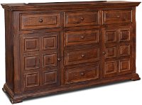 Classic Brown Dresser - Marquis