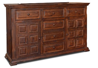 Classic Brown Dresser - Marquis