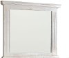 Clearance Rustic White Mirror - Marquis