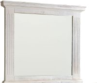 Rustic White Mirror - Marquis