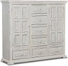 Rustic White Master Chest - Marquis