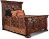 Clearance Classic Brown Queen Bed - Marquis