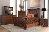 Classic Brown 4 Piece Queen Bedroom Set - Marquis