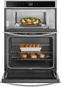WOC54EC0HS Whirlpool 30 Inch Smart Combination Wall Oven with Microwave - 6.4 cu. ft. Stainless Steel-2