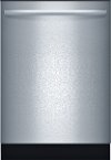 SHX3AR75UC Bosch Ascenta with Hidden Controls Dishwasher - Stainless Steel