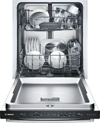 SHX3AR75UC Bosch Ascenta with Hidden Controls Dishwasher - Stainless Steel-3