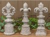 Assorted Antique Gray Resin Finial