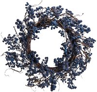 24 Inch Blue Berry Wreath Arrangement