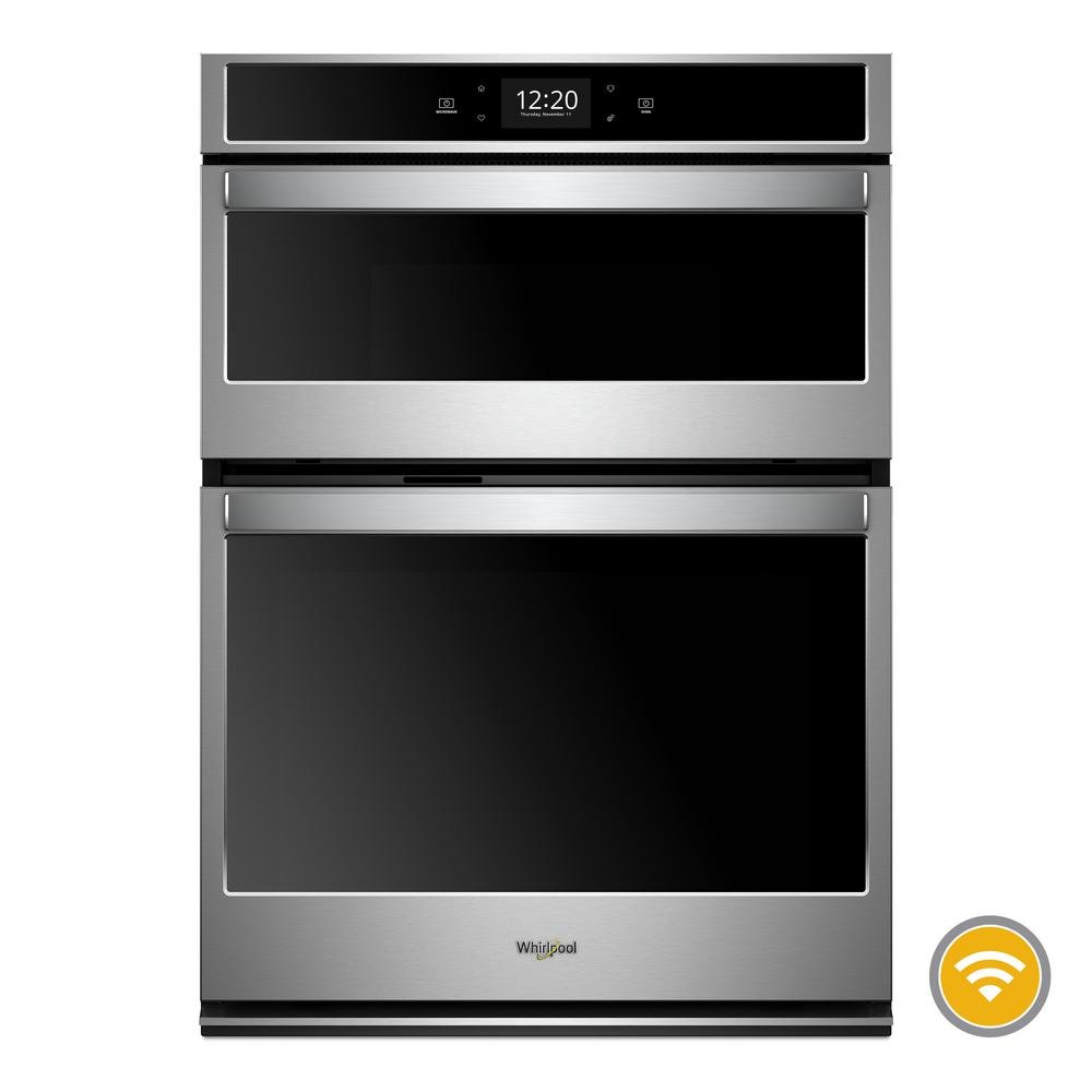 WOC75EC0HS Whirlpool 30 Inch Smart Convection Combination Wall Oven with Microwave - 6.4 cu. ft. Stainless Steel-7