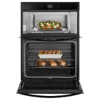 WOC54EC0HB Whirlpool 30 Inch Smart Combination Wall Oven with Microwave - 6.4 cu. ft. Black-2