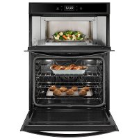 WOC54EC7HB Whirlpool 27 Inch Smart Combination Wall Oven with Microwave - 5.7 cu. ft. Black-2