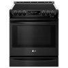 LSE4615BM LG 30 Inch Oven Range - Black Matte Stainless Steel-3