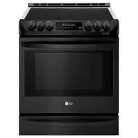 LSE4615BM LG 30 Inch Oven Range - Black Matte Stainless Steel-3
