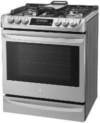 LSG4515ST LG 6.3 cu. ft. Smart WiFi Enabled Gas Slide-in Range - Stainless Steel-4
