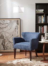 Midnight Blue Office Guest Chair