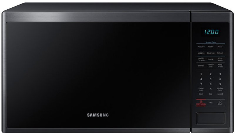 Samsung Countertop Microwave 1 4 Cu Ft Black Stainless Steel