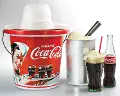 Coca-Cola 4-Quart Electric Ice Cream Maker - Red