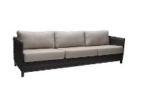 Wicker Patio Sofa with Sunbrella - Nevis-2