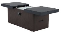 Retractable Top Patio Fire Pit - Nevis-2