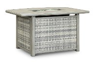 Driftwood Gray Patio Fire Pit - Rockport