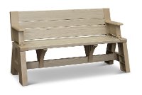 Resin Woodgrain Convert a Bench