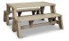 Resin Woodgrain Convert a Bench-3