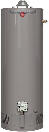 PRO+G50-38U RH62 EC1 Rheem Classic Ultra Low NOx 50 Gallon Natural Gas Water Heater with 8 year Warranty
