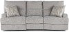 Archie Shark Gray Power Reclining Sofa - Brindle