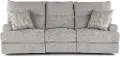 Brindle Gray Power Reclining Sofa