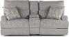 Archie Shark Gray Power Reclining Loveseat - Brindle
