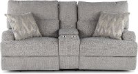 3268-54HP/PWRLV/SHRK Archie Shark Gray Power Reclining Loveseat - Brindle