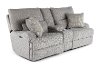 3268-54HP/PWRLV/SHRK Archie Shark Gray Power Reclining Loveseat - Brindle-2