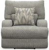Archie Shark Gray Power Recliner - Brindle