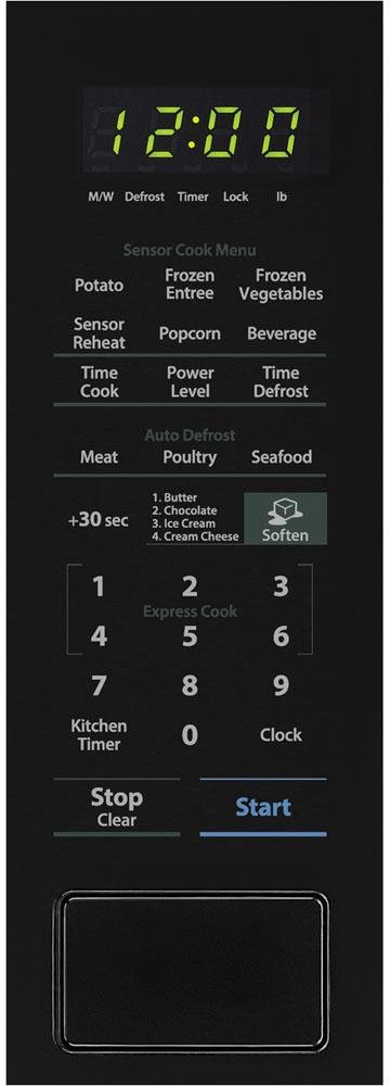 SMC1441CB Sharp Countertop Microwave - 1.4 cu. ft. Black-3