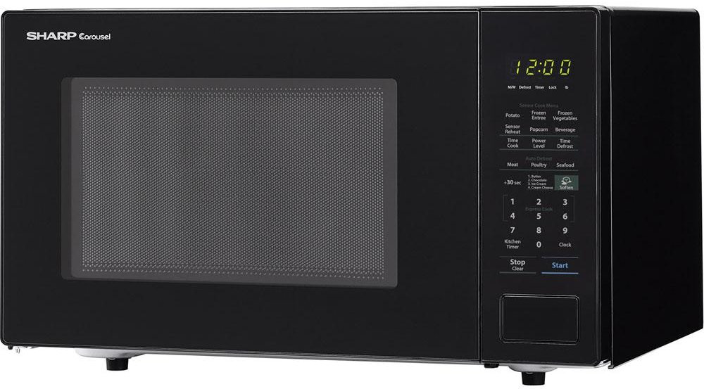SMC1441CB Sharp Countertop Microwave - 1.4 cu. ft. Black-4
