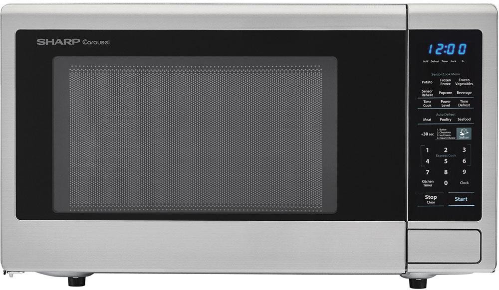 SMC1843CM Sharp Countertop Microwave - 1.8 cu. ft. Stainless Steel-1