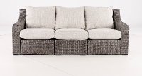 Woven Patio Sofa with Motion - Lemans-3