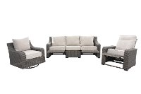 Woven Patio Sofa with Motion - Lemans -5