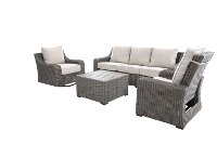 Woven Patio Sofa with Motion - Lemans -6