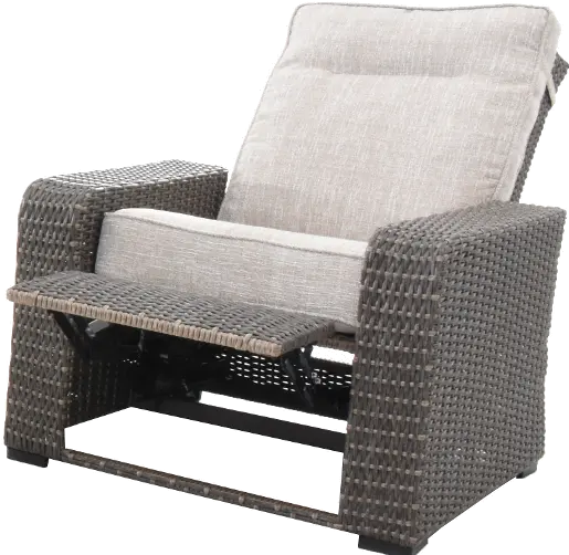 Lemans Woven Reclining Patio Chair-1