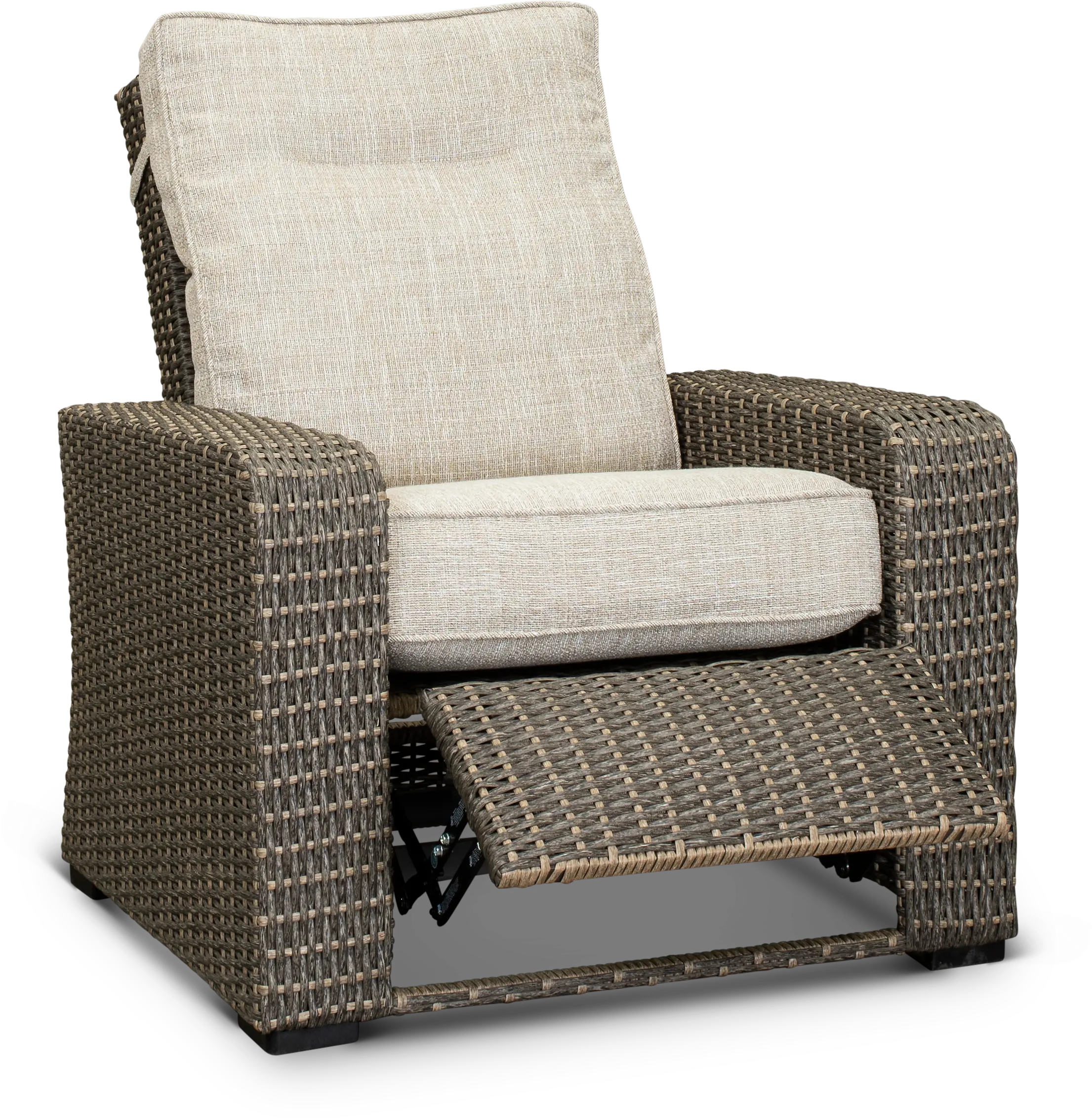 Lemans Woven Reclining Patio Chair-2