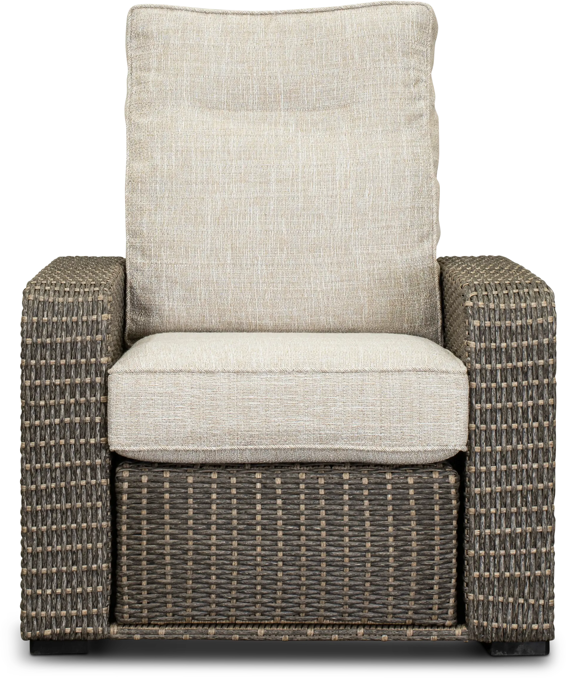 Lemans Woven Reclining Patio Chair-4